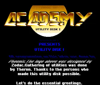 Utility Disk 1