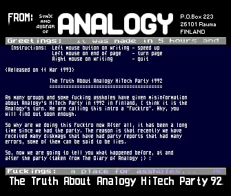 The Truth about Hi-Tech Party