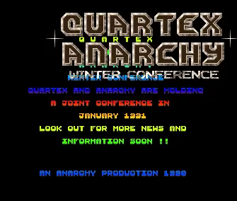 Winter Conference 91 Advertisement