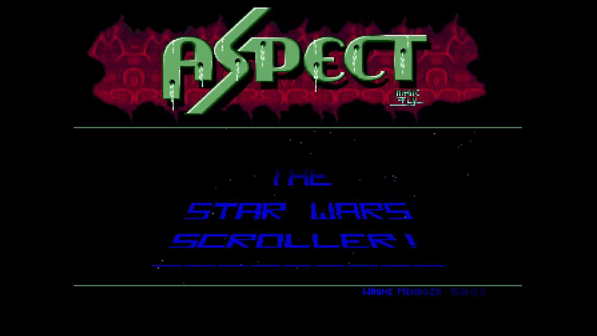 The Star Wars Scroller