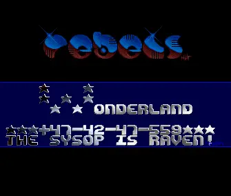 Wonderland BBS Intro