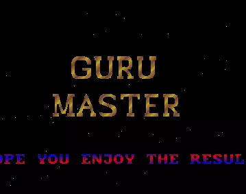 Guru Master's Intro