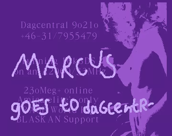 Marcus Goes to Dagcentral