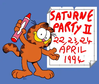 Saturne Party 2 Invitation