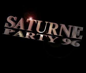 Saturne Party 96 Invitation