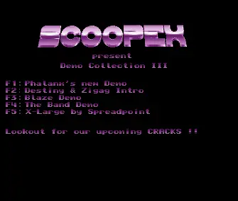 Scoopex Demo Disk 003