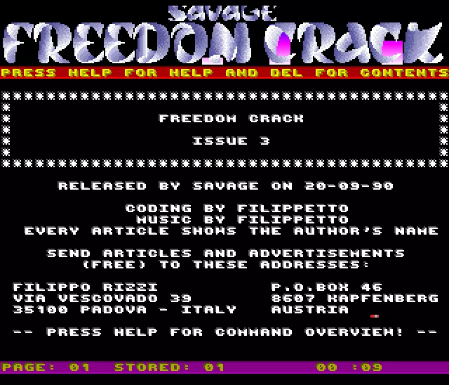 Freedom Crack 03 Intro