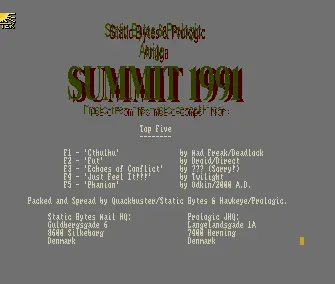 Amiga Summit Music