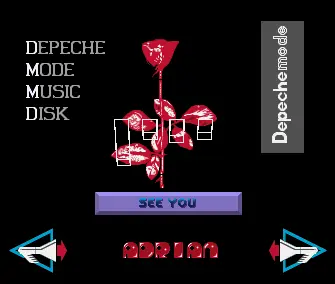 Depeche Mode Music Disk