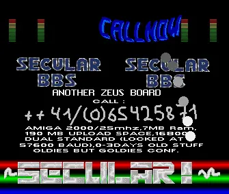 Secular BBS Intro