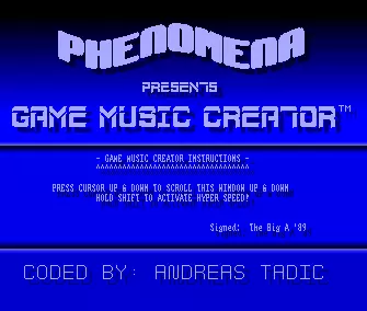 Game Music Creator Intro