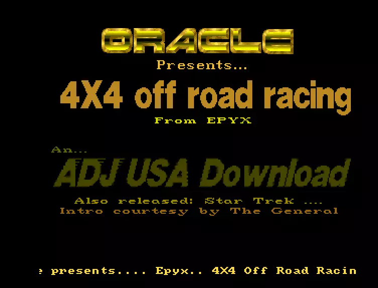 4x4 Off Road Racing