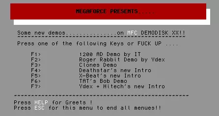 Megaforce Demodisk 20