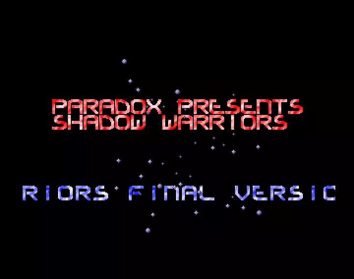 Shadow Warriors