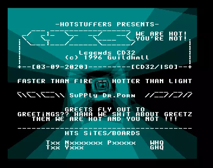 Legends CD32 (2020) by Hotstuffers