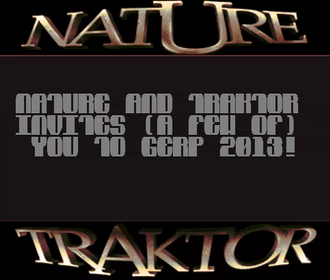 Gerp 2013 invitation (2013) by Nature
