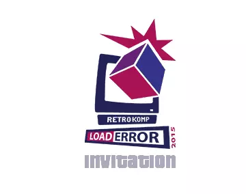 RetroKomp + LOAD ERROR 2o15 - party invitation