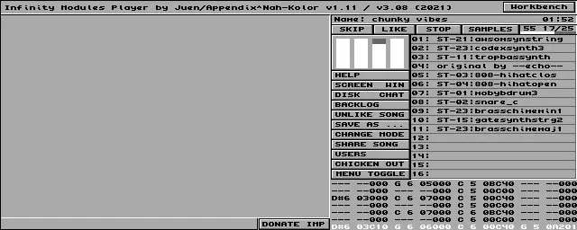 Infinity Modules Player
