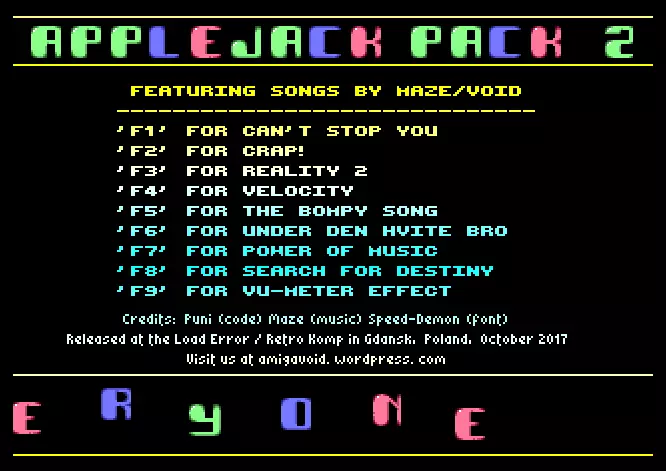Applejack Pack 2 (2017) by Void