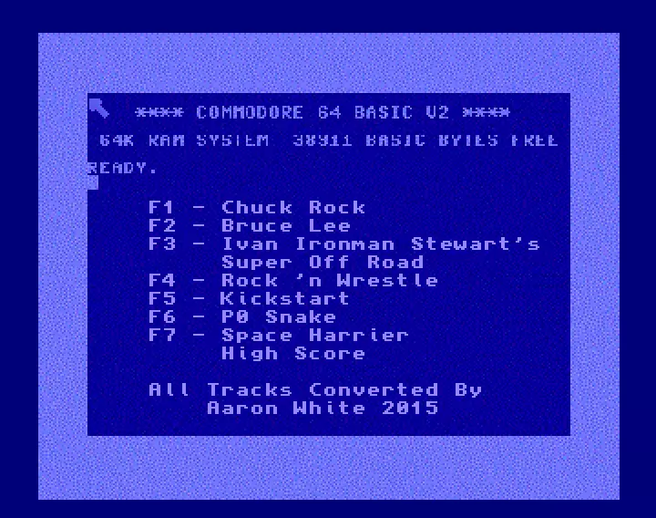C64 To Amiga Chiptunes Disk 6