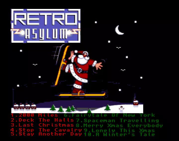 Retro Asylum Christmas Musicdisk
