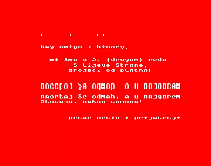 Poruka Za Amigo/Binary