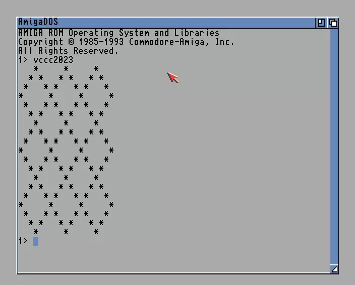 Christmas Diamonds (Amiga/M68K Assembler)