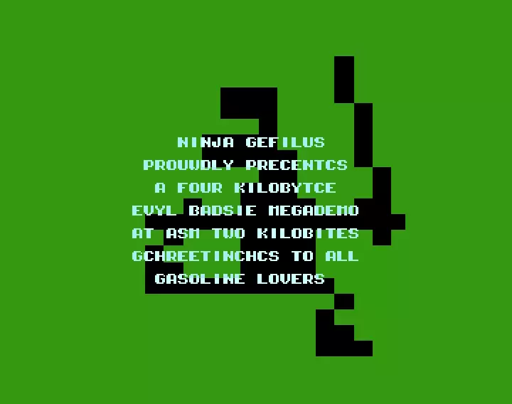 Badsie Megademo (2000) by Ninja Gefilus