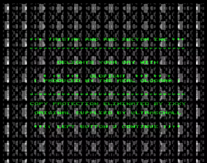 Olofight (1998) by Tristar and Red Sector Inc.