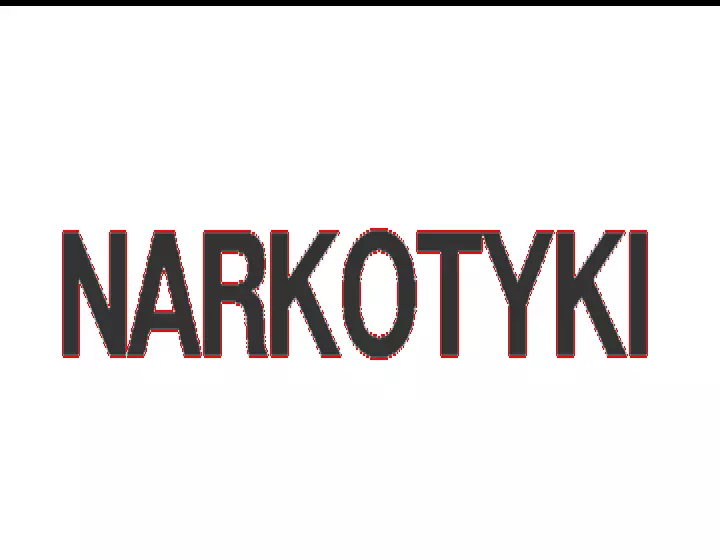 Narkotyki