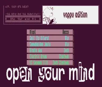 Open Your Mind Musicdisk 6
