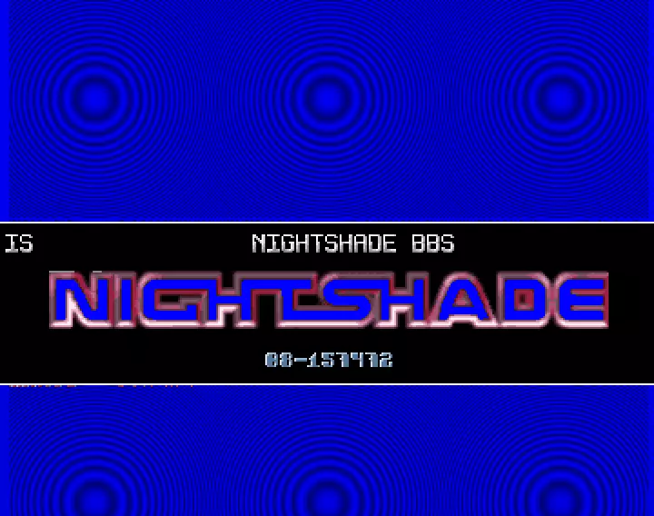 Nightshade BBS Intro