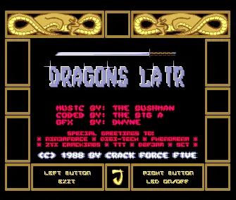 Dragon's Lair Music