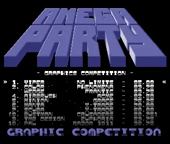 Amega Party Graphics