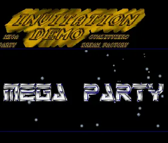 Mega Party Invitation