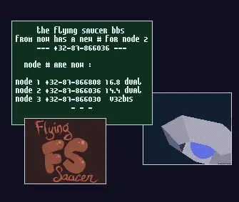 Flying Saucer BBS Intro