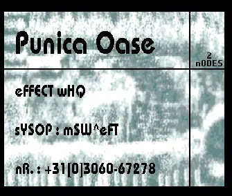 Punica Oase BBS Intro