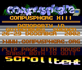 Compusphere 13 Invitation