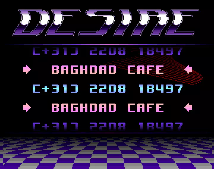 Baghdad Cafe BBS Intro