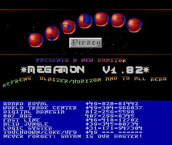 Megamon v1.82 Intro