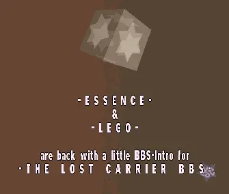 Lost Carrier BBS Intro