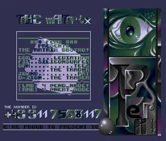 Matrix BBS Intro