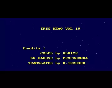 Demo Disk 19 Intro