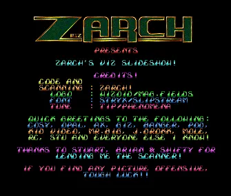 Zarch - Viz Slideshow