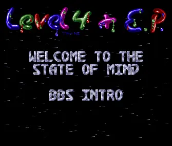 State of Mind BBS Intro