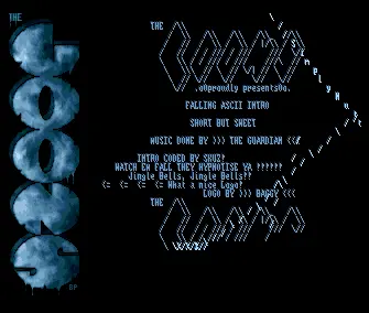 Falling Ascii Intro