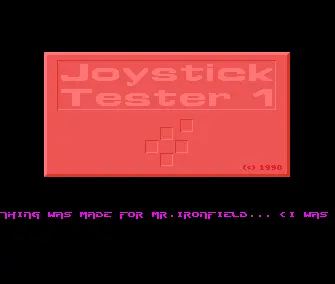 Joystick Tester