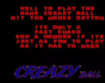 Creazy Ball