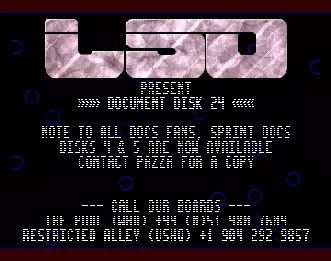 Doc Disk 24 Intro