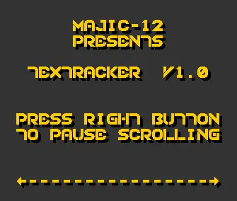 Textracker v1.0 Intro